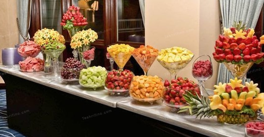 تزیین میوه برای مهمان مناسب مهمانی های ساده و خاص